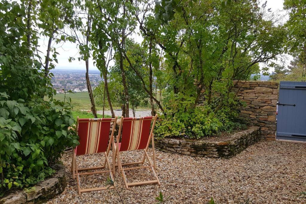 La Maison De L'Ecu : Charme Et Vue Incroyable Beaune  Exterior photo
